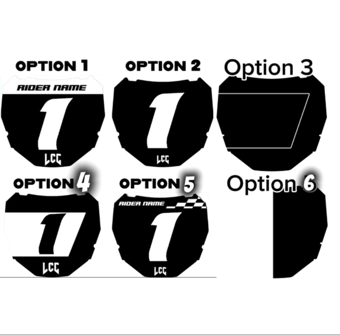Odi Mini Plates - Compact Custom Number Plate Decals