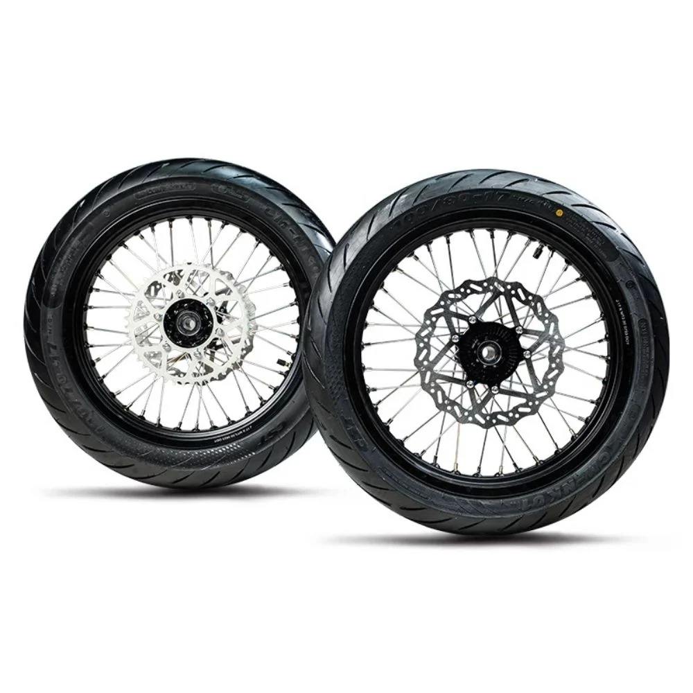 Surron Ultra Bee Supermoto Wheelset Kit - Complete 17" Street Setup