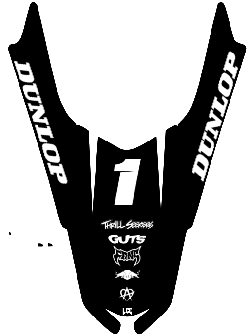 Sur-Ron Ultra Bee Decal Set - Complete 4-Piece Graphics Kit